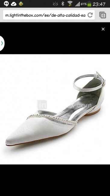 Para las novias que vamos de plano (zapatos) - 1