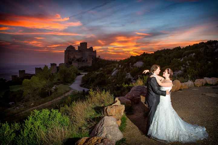 Postboda en el castillo de Loarre