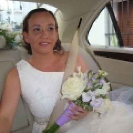 Ramo novia coche