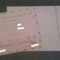 Nuestras invitaciones by nuestra hija!! - 1