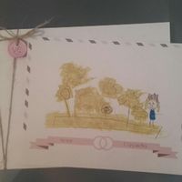Nuestras invitaciones by nuestra hija!! - 2