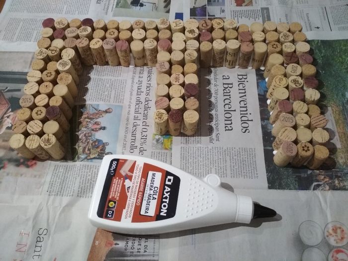 Letras corchos fácil!! - 1