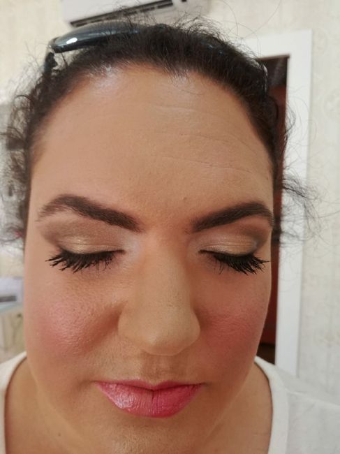 Prueba de maquillaje. Decepcionada - 1