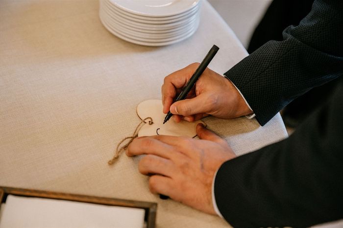 ¿Qué pondréis para que los invitados os dejen sus dedicatorias? 2