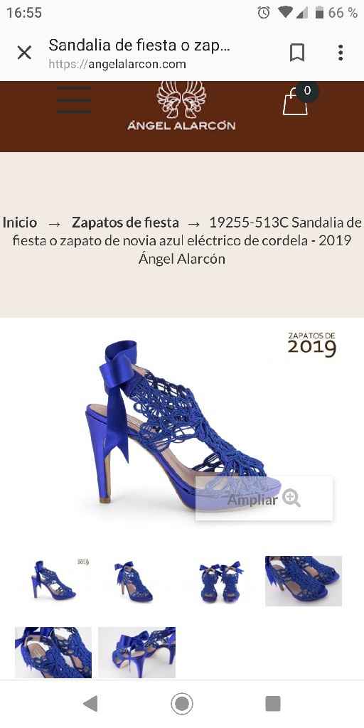 25 zapatos azules para novias - 2