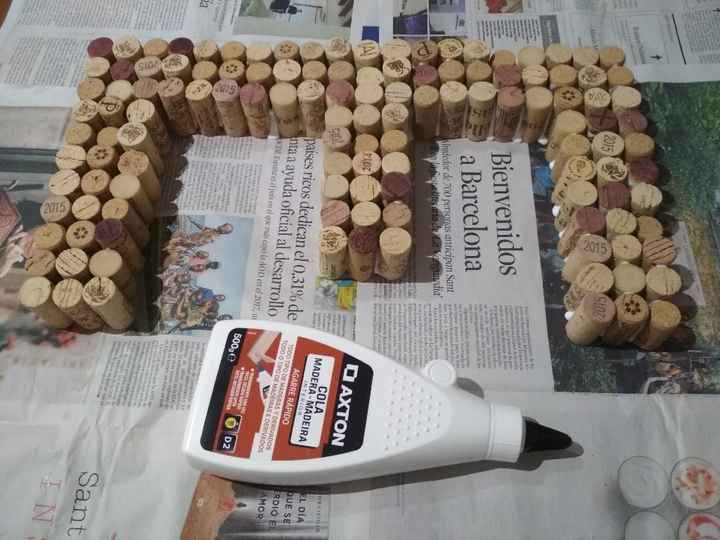 Letras corchos fácil!! - 1