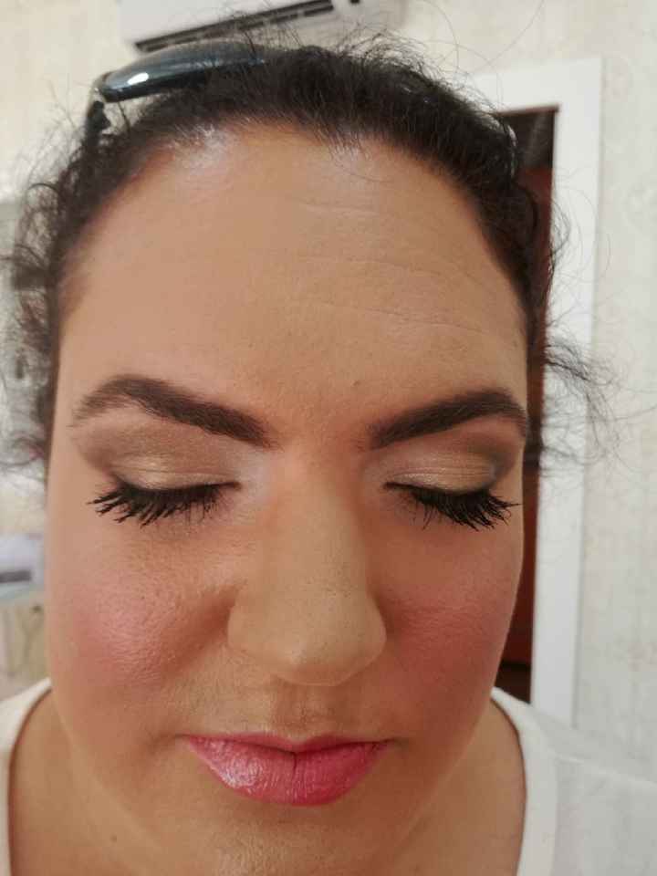 Prueba de maquillaje. Decepcionada - 1