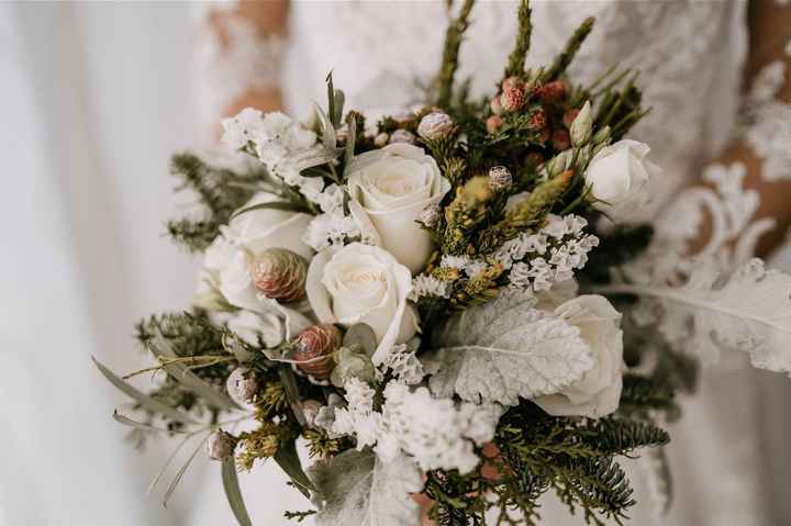 Nuestra boda invernal: El ramo 🍁 - 2