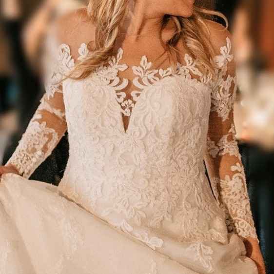 Inspo: Vestidos de novia con manga 👗 - 1