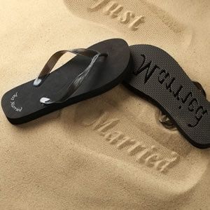 Chanclas con nombre en la suela personalizadas - 1