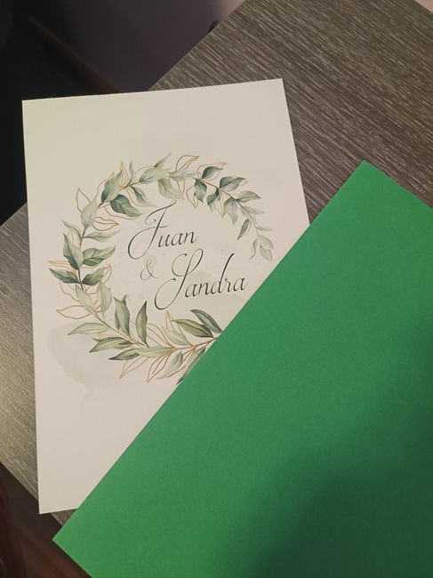 Invitación de boda 2