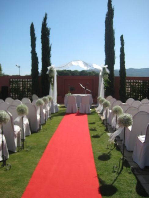 Decoracion ceremonia civil