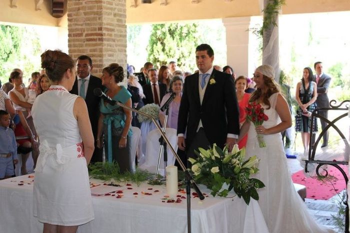 momento de la ceremonia