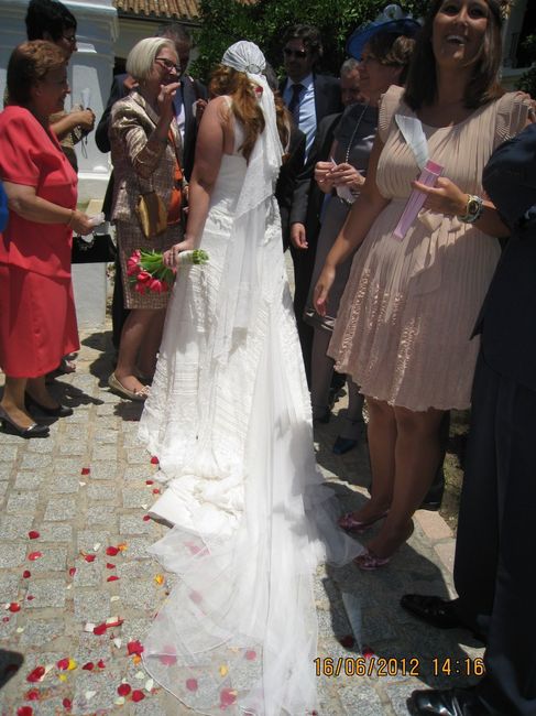mi traje por atrás