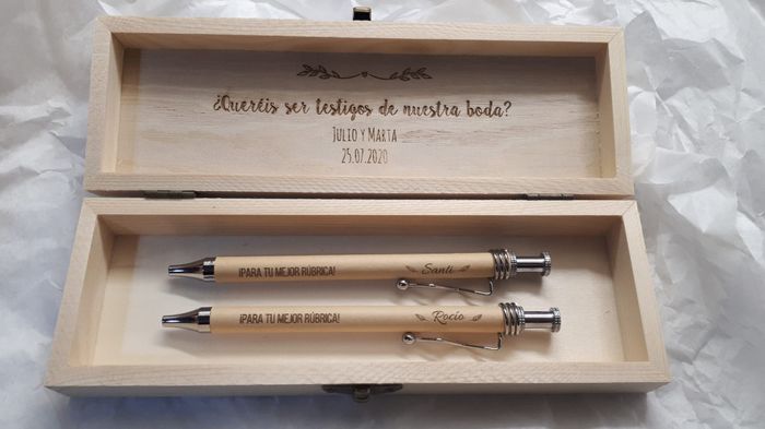 Forma original de pedir que sean testigos de nuestra boda 7