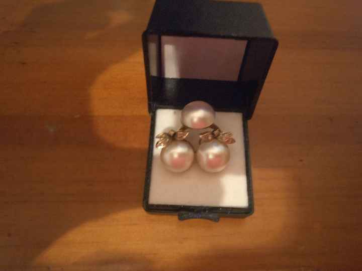 Mis pendientes de novia - 1