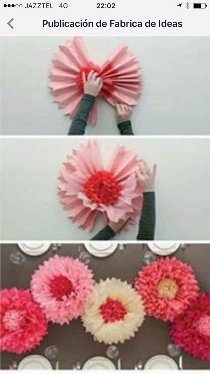 Pompones papel seda - 2