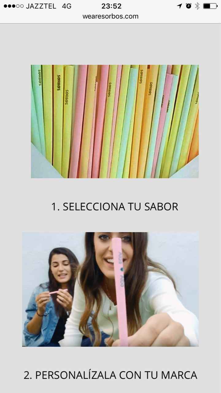 Pajitas personalizadas - 2