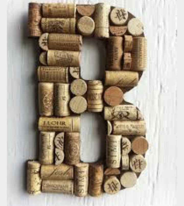 Letras gigantes de corchos - 3