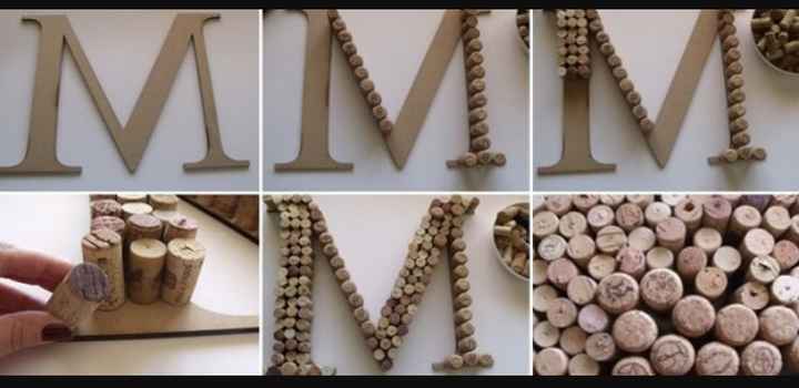 Letras gigantes de corchos - 7