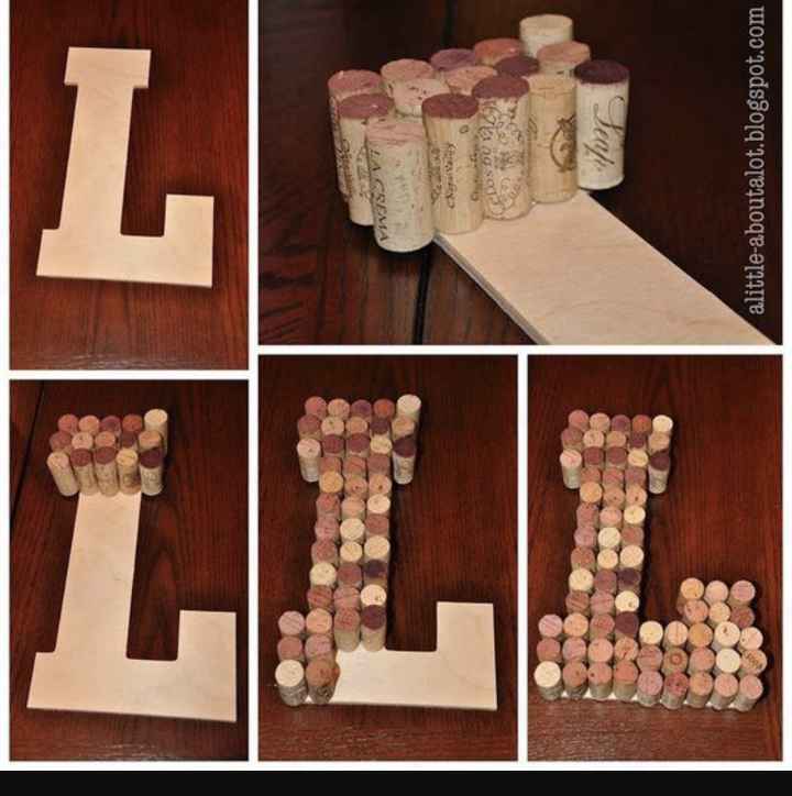 Letras gigantes de corchos - 8