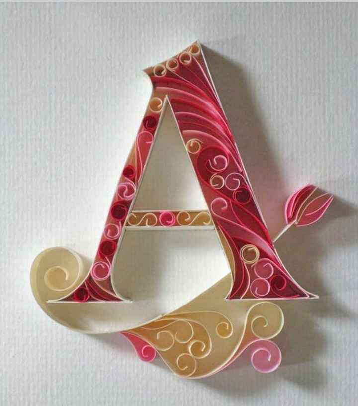  Letras de adorno diferente☺️ - 1