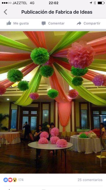 Pompones papel seda - 1