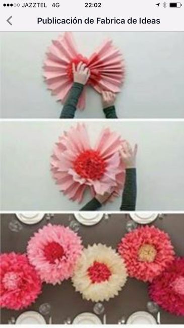 Pompones papel seda - 2