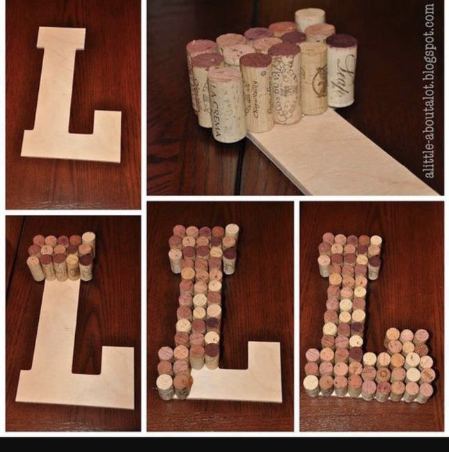 Letras gigantes de corchos - 8