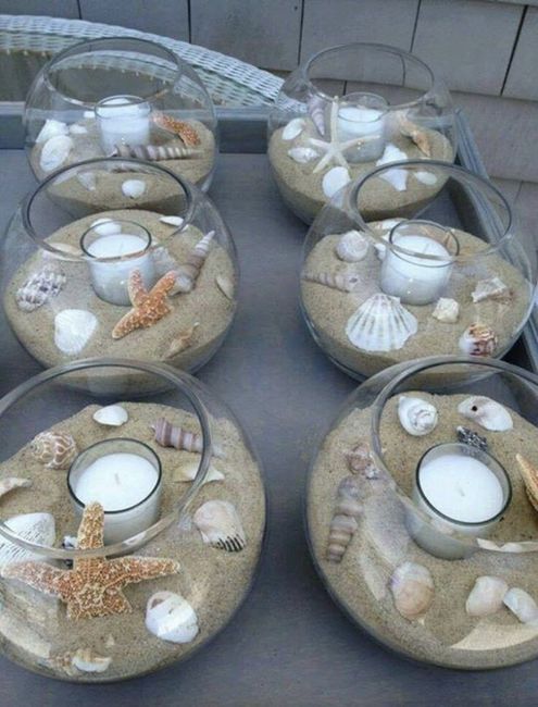 Ideas centro de mesa con peceras - 2