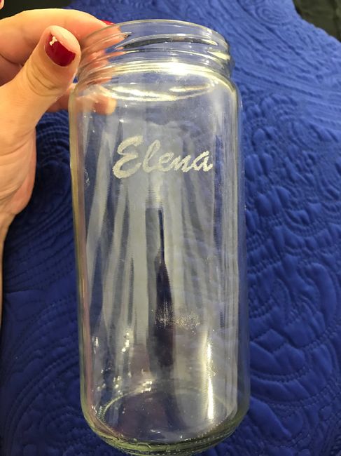 Escribir en vasos 2