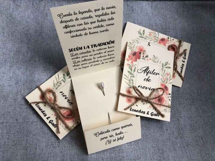 Alfileres de novia también para ellos - 1