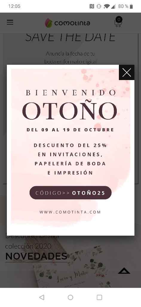 Descuento invitaciones - 1