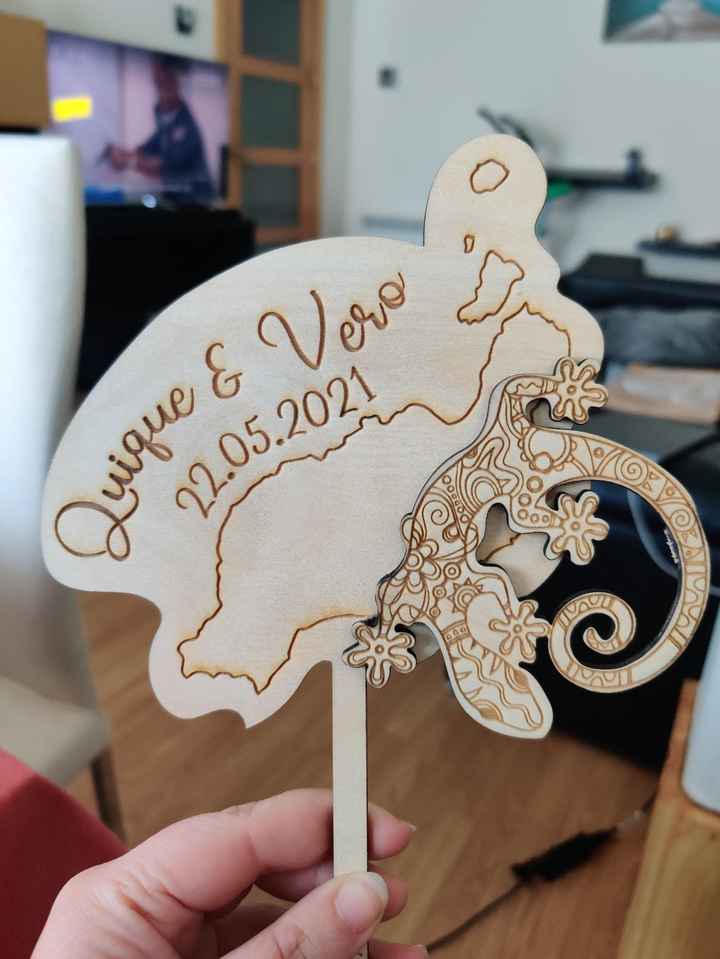 Ya tengo mi topper personalizado - 1