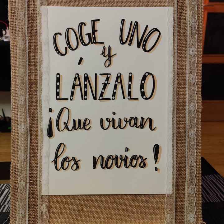 Nuestra cartelería de la boda - 3