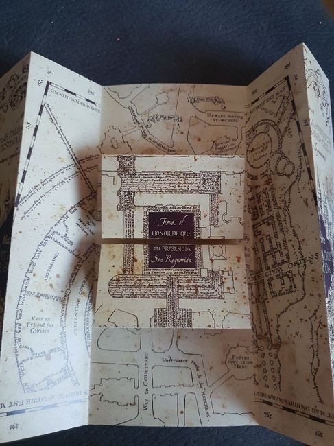Nuestras invitaciones de Harry Potter - 2