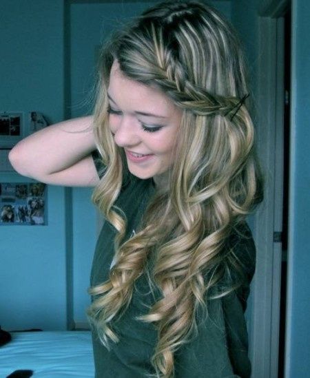 peinado con trenza