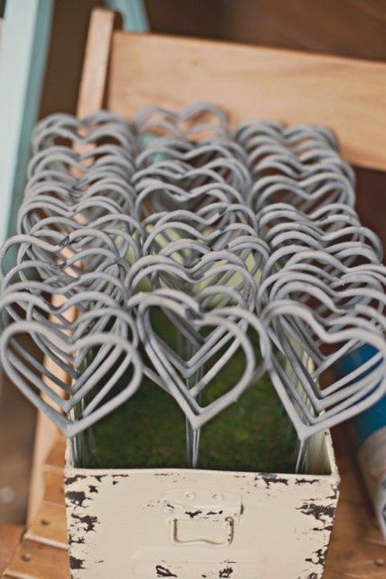 Bengalas en forma de corazón