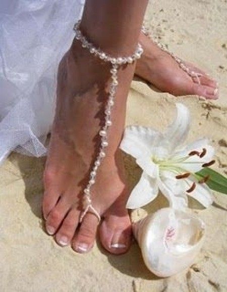 sandalias foto playa
