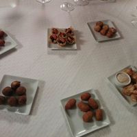 Prueba de menú en masia del Poyo,catering Cinco. 27 de abril - 1