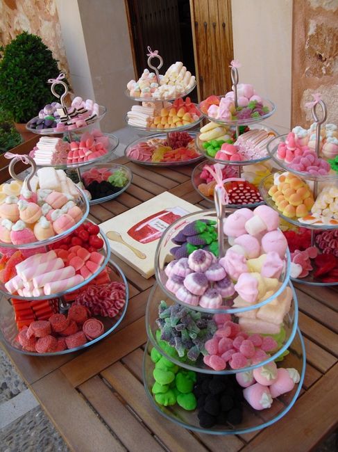 mesa de chuches