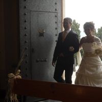 La entrada a la iglesia