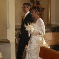 la entrada a la iglesia