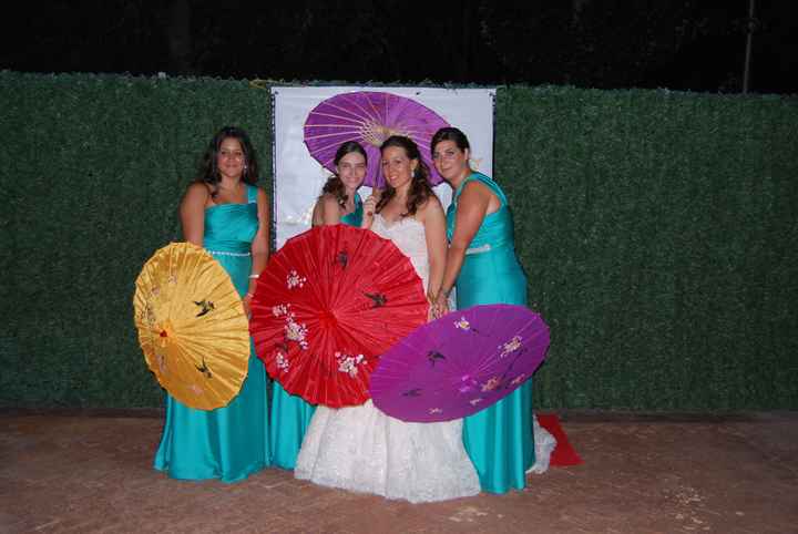 photocall sombrillas