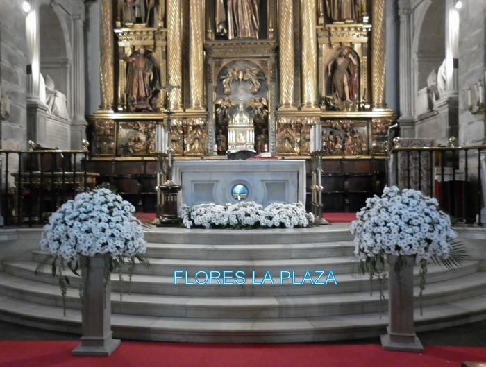 decoración iglesia
