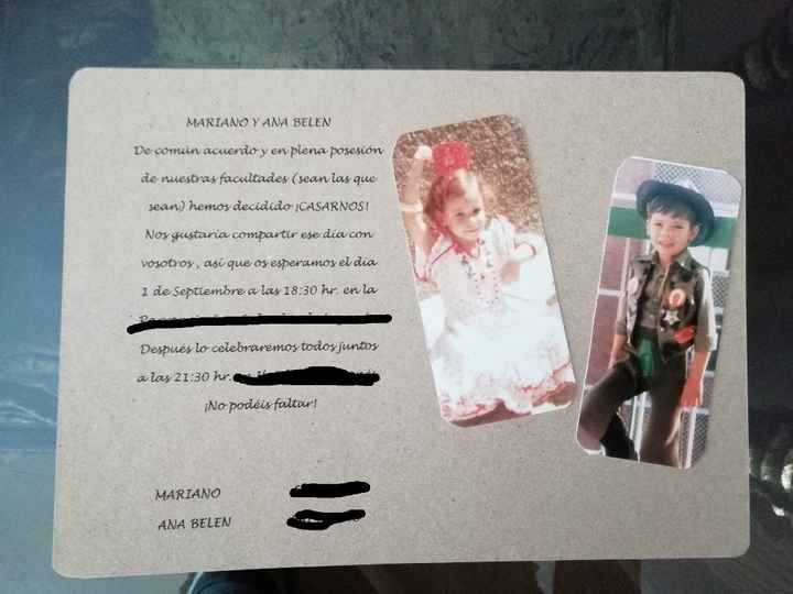 Invitaciones - 1