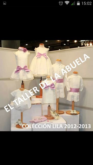 Que vestido eligireis para la niña que os llebe los anillos? - 2