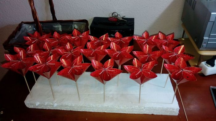 Flores de papel - 1