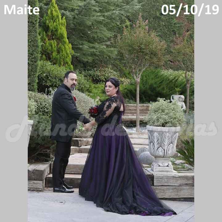 vestido de boda negro - donde comprar - 2