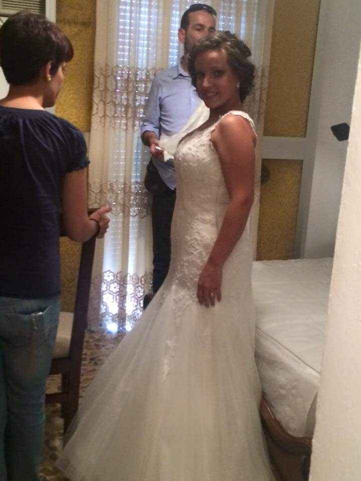 Como es sus vestido de novia - 1